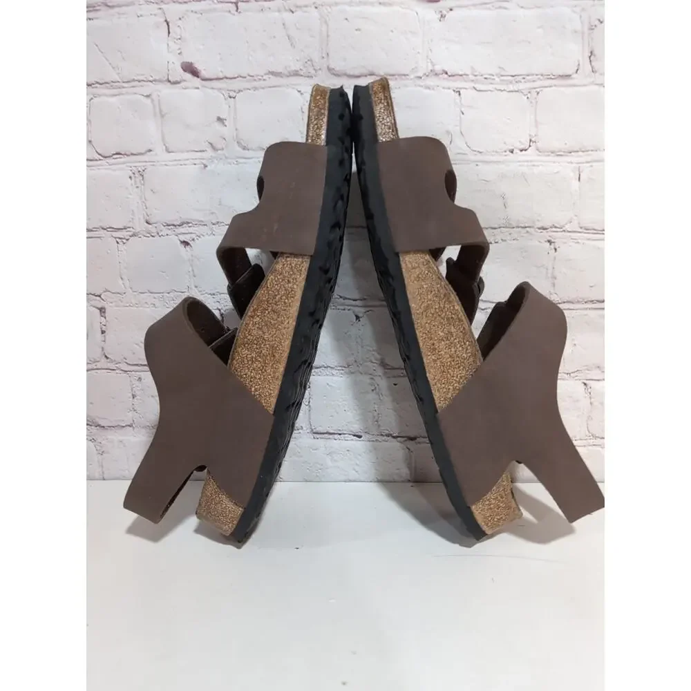 Birkenstock Birki's Canberra / Ellice Backstrap Women’s US Size 10 EU 41 Mocha